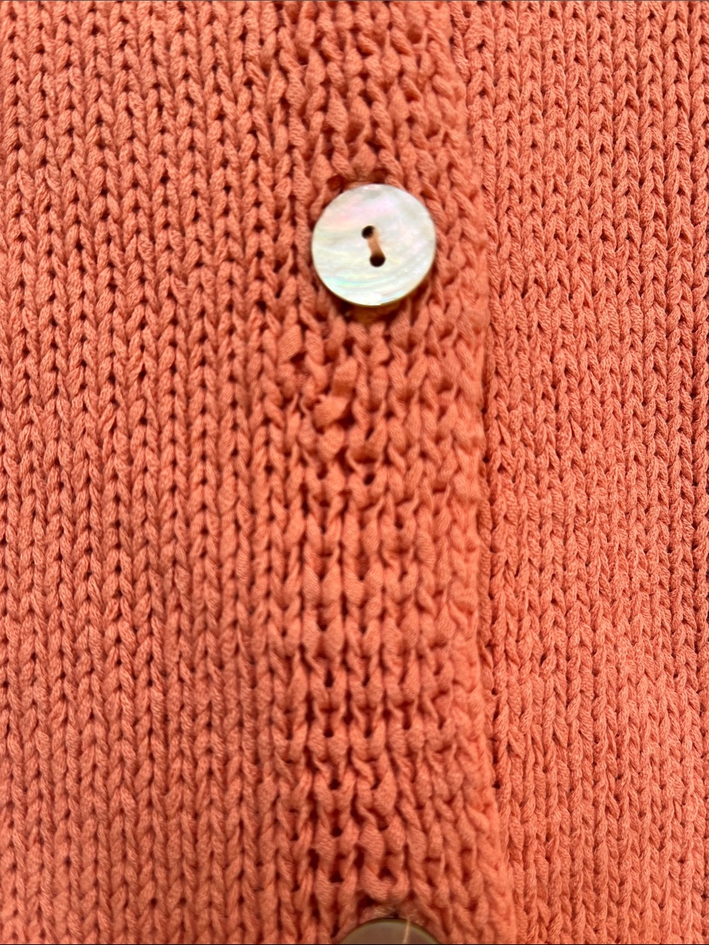Coldwater Creek cardigan in a coral pink color size S - Picture 3 of 4